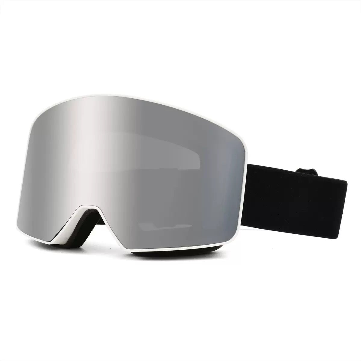 OTG Ski Goggles, Interchangeable Lens, Anti-Fog Polycarbonate Cylindrical Lens | Pink