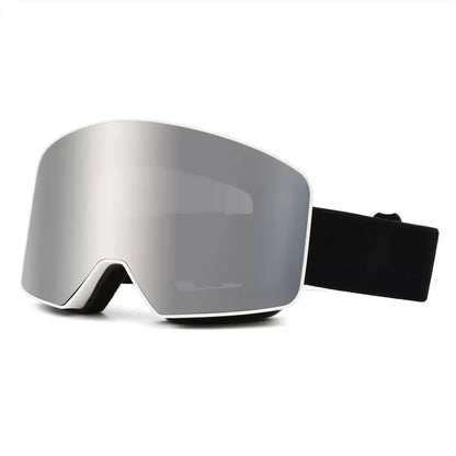 OTG Ski Goggles, Interchangeable Lens, Anti-Fog Polycarbonate Cylindrical Lens | Pink
