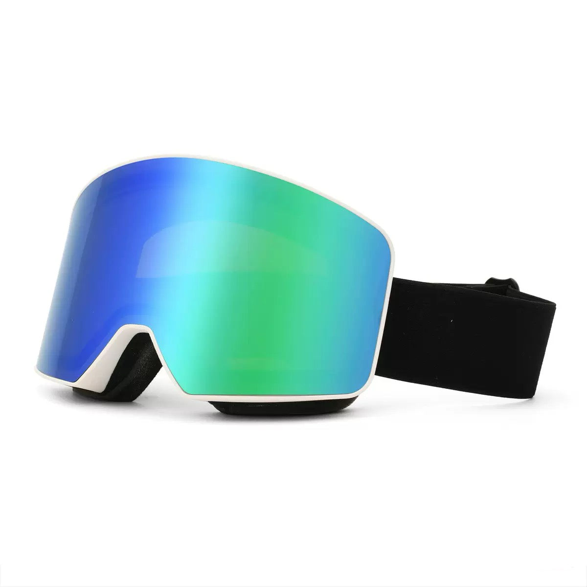 OTG Ski Goggles, Interchangeable Lens, Anti-Fog Polycarbonate Cylindrical Lens | Pink